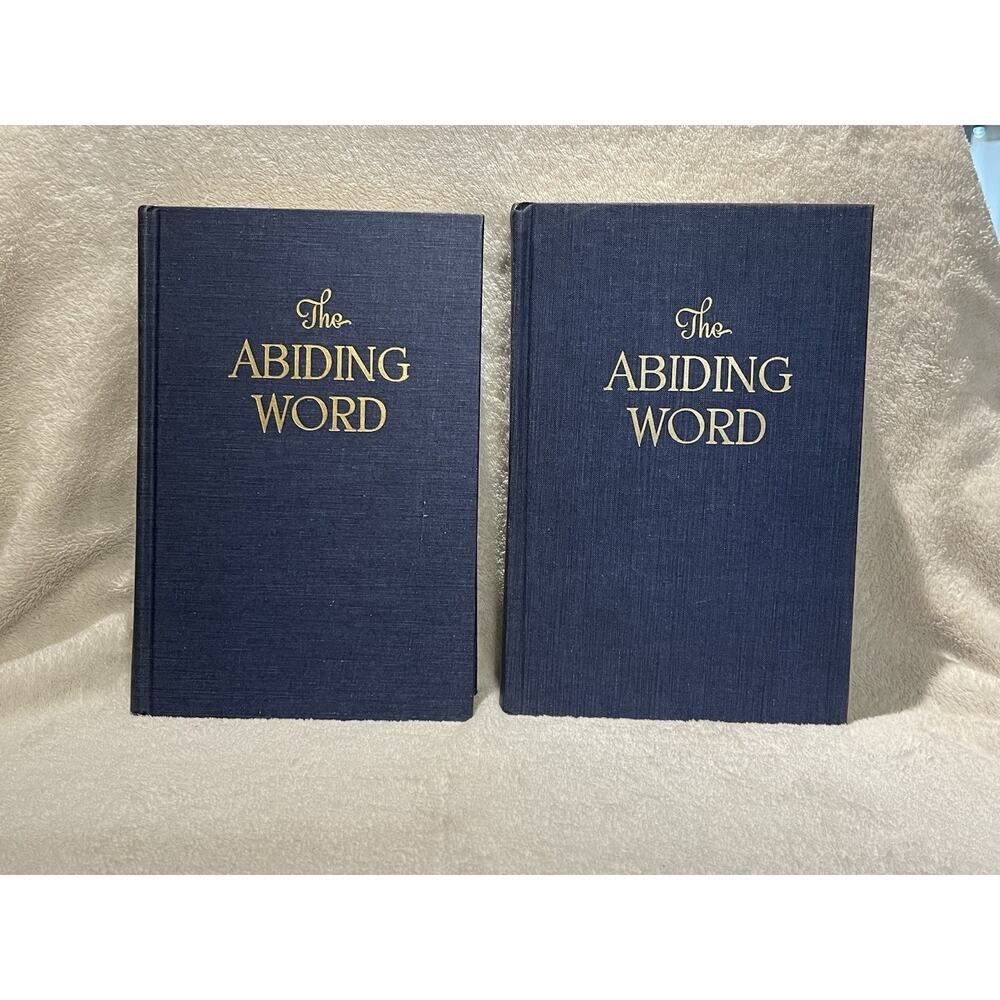 The Abiding Word - Vol 1 & 2 by Theodore Laetsch - Concordia Publishing HC